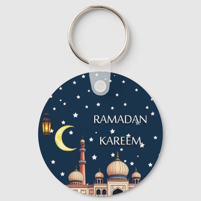 Porte-clés Porte - clé acrylique à thème Ramadan (Recto)