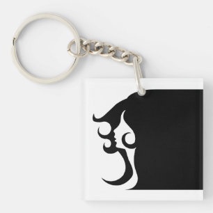 Porte-clés Porte - clé acrylique Deco Mod Femme