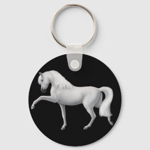 Porte-clés Porte - clé andalou blanc de cheval