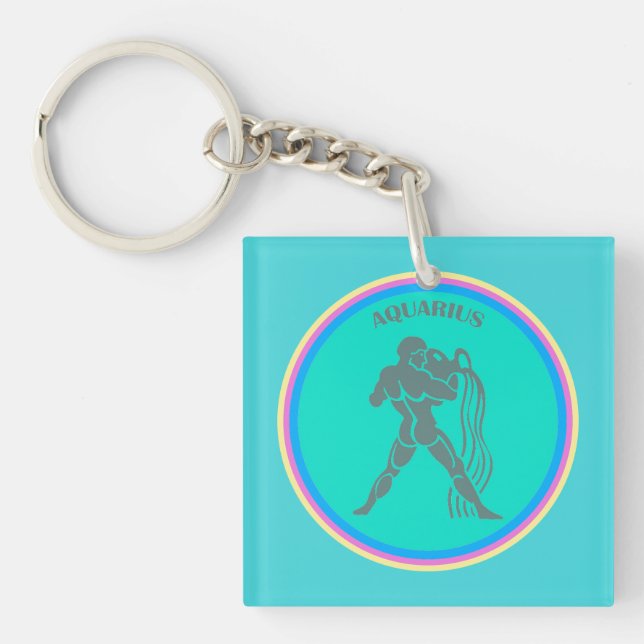 Porte-clés Porte - clé Aquarius (Devant)