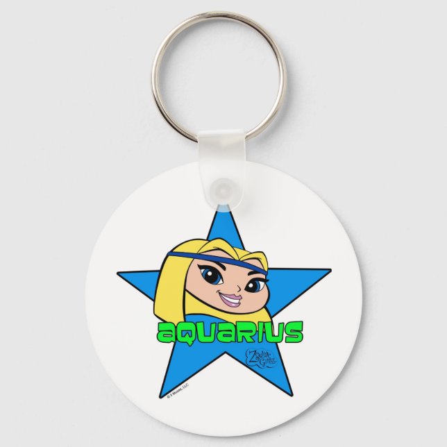 Porte-clés Porte - clé Aquarius (Recto)