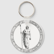 Porte - clé Aquarius Zodiac