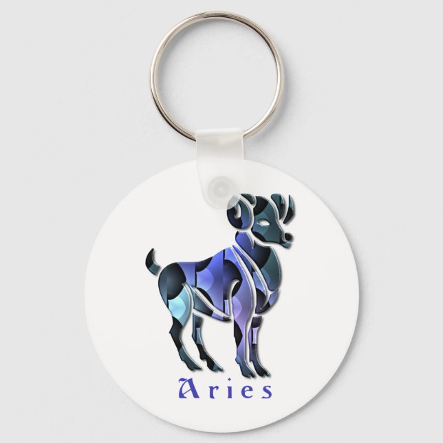 Porte-clés Porte - clé Aries Ram (Recto)