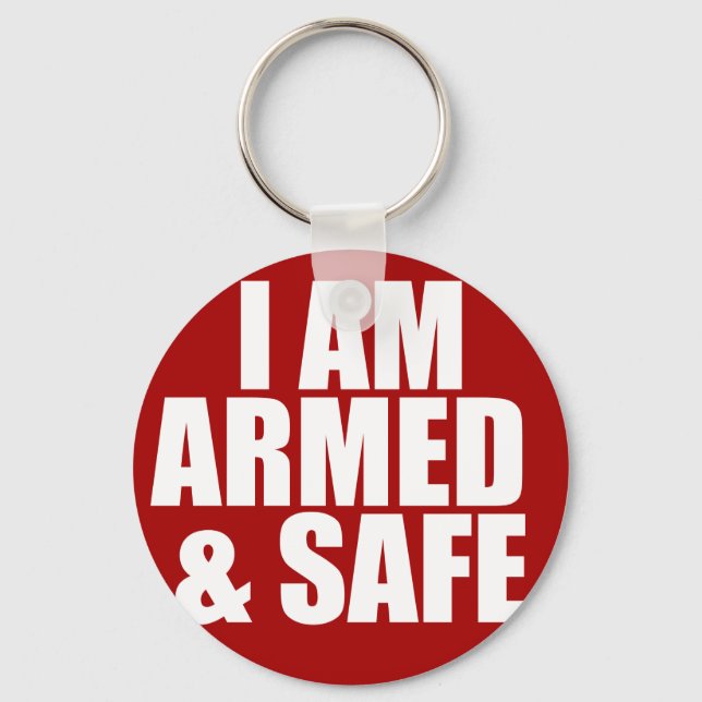 Porte-clés Porte - clé armé et sécuritaire (Recto)