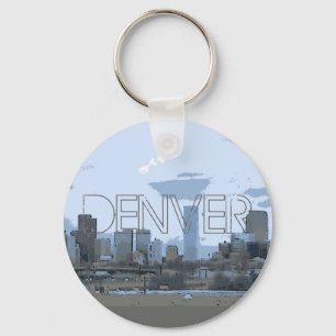 Porte-clés Porte - clé artistique de Denver Colorado