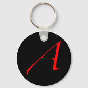 Porte-clés Porte - clé Athéiste Rouge "A"