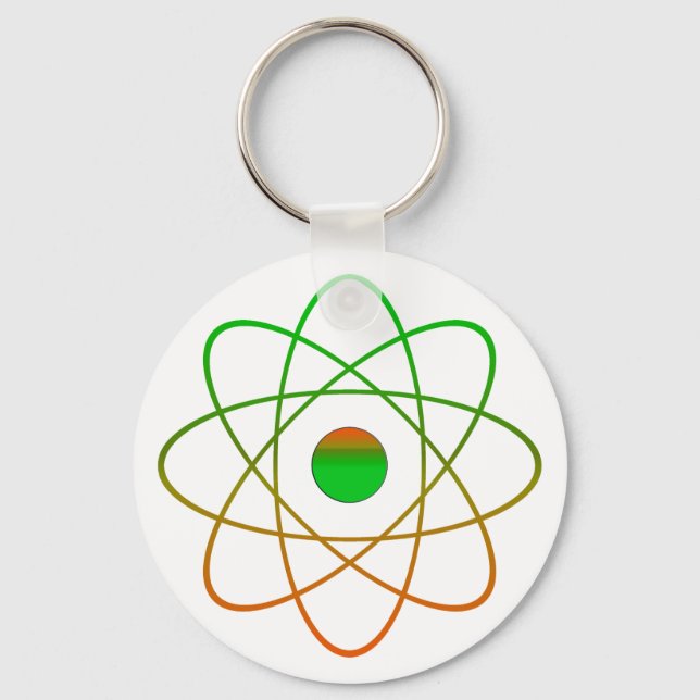 Porte-clés Porte - clé Atom (Recto)