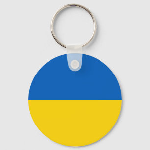 Porte-clés Porte - clé au drapeau de l'Ukraine