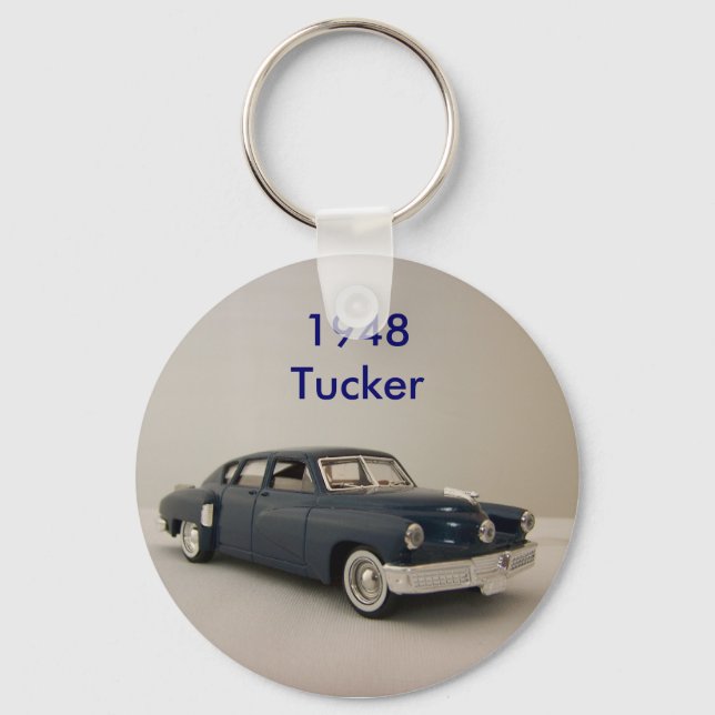 Porte-clés porte - clé automobile Tucker Vintage 1948 (Recto)
