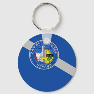 Porte-clés Porte - clé avec Drapeau de Las Vegas City, USA