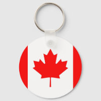 Porte - clé avec drapeau du Canada