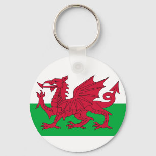 Porte-clés Porte - clé avec drapeau du Pays de Galles Royaume