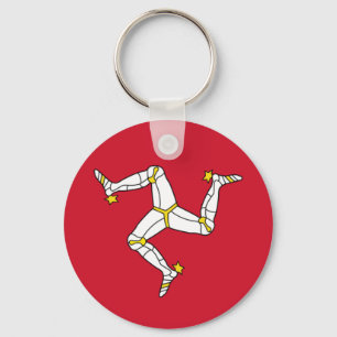 Porte-clés Porte - clé avec Isle of Man Flag, Royaume-Uni