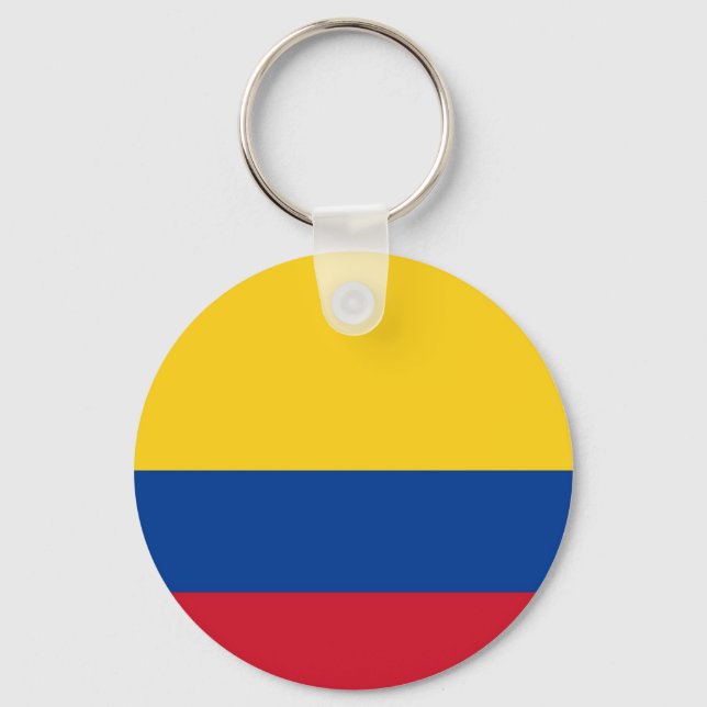 Porte-clés Porte - clé avec le drapeau de la Colombie (Recto)