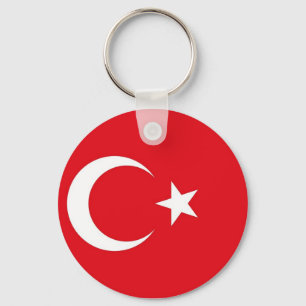 Porte-clés Porte - clé avec le drapeau de la Turquie