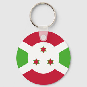 Porte-clés Porte - clé avec le drapeau du Burundi