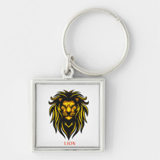 Porte-clés Porte - clé avec Lion rugissant