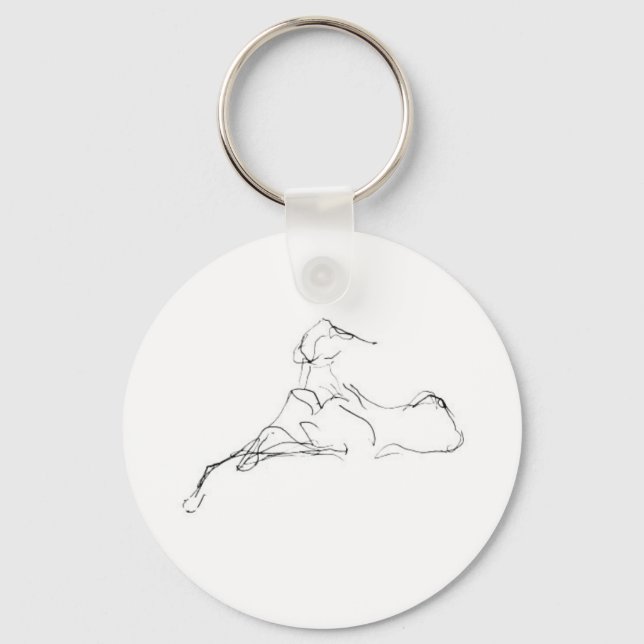 Porte-clés Porte - clé azawakh par David Moore (Recto)