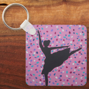 Porte-clés Porte - clé Ballerina Silhouette
