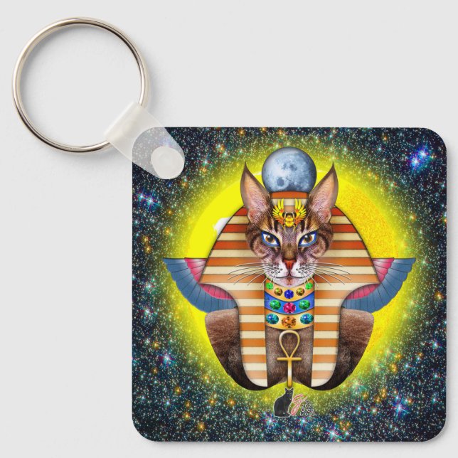 Porte-clés Porte - clé Bastet (Recto)