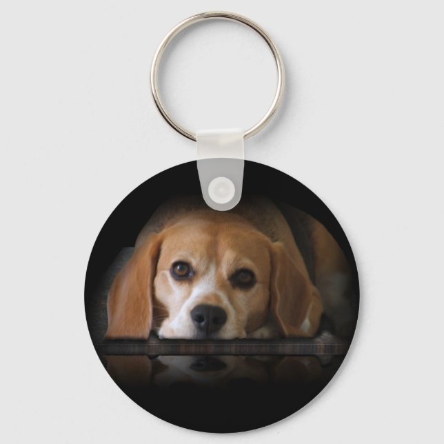 Porte-clés Porte - clé beagle (Recto)