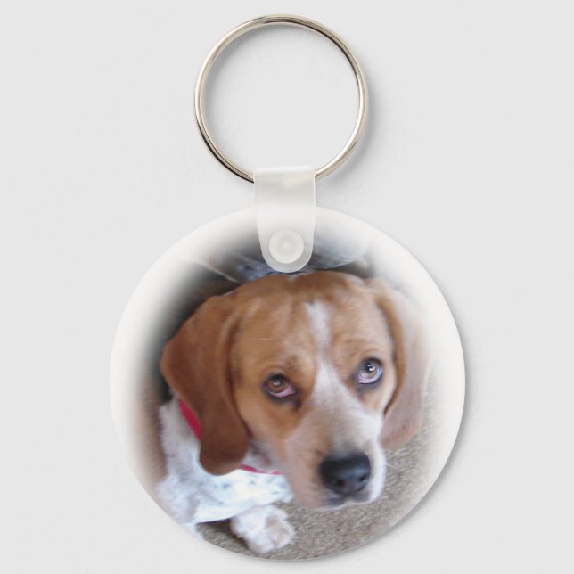 Porte-clés Porte - clé beagle (Recto)