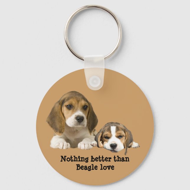 Porte-clés Porte - clé beagle Buddies (Recto)