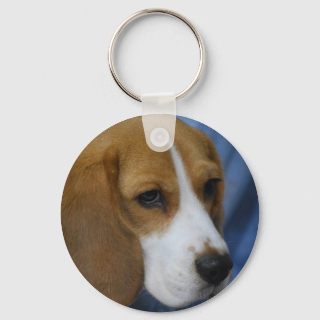 Porte-clés Porte - clé Beagle mignon (Recto)