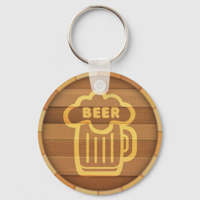 Porte-clés Porte - clé Beer Keg (Recto)
