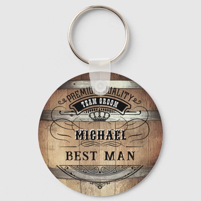 Porte-clés Porte - clé Best Man Gifts (Recto)