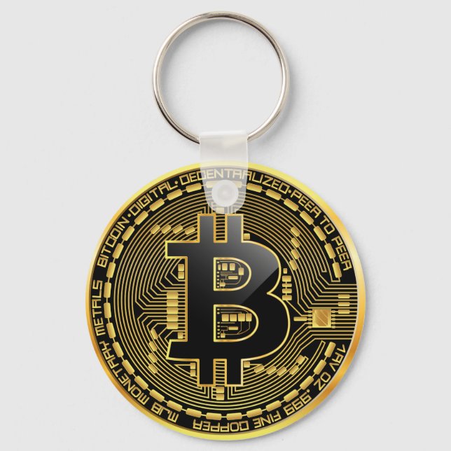 Porte-clés Porte - clé Bitcoin (Recto)