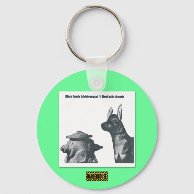 Porte-clés Porte - clé Black Randy Arcade Dangerhouse (Recto)