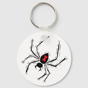Porte-clés Porte - clé Black Widow Spider