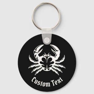 Porte-clés Porte - clé blanc de crabe