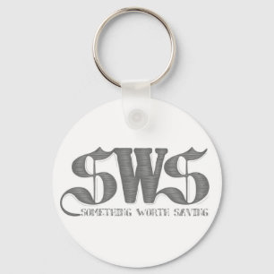 Porte-clés Porte - clé blanc de SwS
