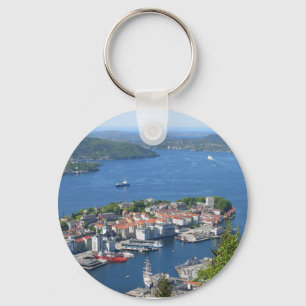 Porte-clés Porte - clé bleu d'horizon