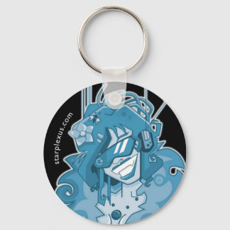 Porte-clés porte - clé bleu électrique