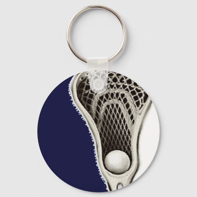 Porte-clés Porte - clé bleu Lacrosse Navy (Recto)