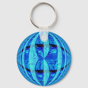 Porte-clés Porte - clé bleu Orb