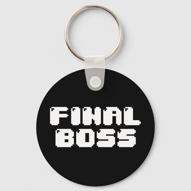 PORTE-CLÉS PORTE - CLÉ BOSS FINAL (Recto)