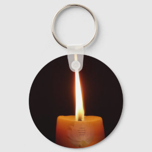 Porte-clés Porte - clé bouddhiste de SGI avec la bougie de