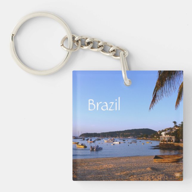 Porte-clés Porte - clé brésilien exotique de plage (Devant)