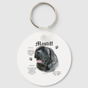 Porte-clés Porte - clé Brindle d'histoire de mastiff