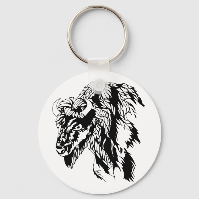 Porte-clés Porte - clé Buffalo (Recto)