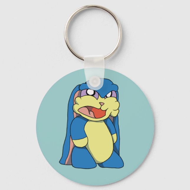 Porte-clés Porte - clé Bunny en colère (Recto)