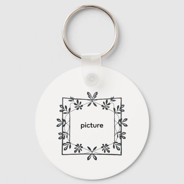 Porte-clés porte - clé cadeau personnalisé pour vos proches (Recto)