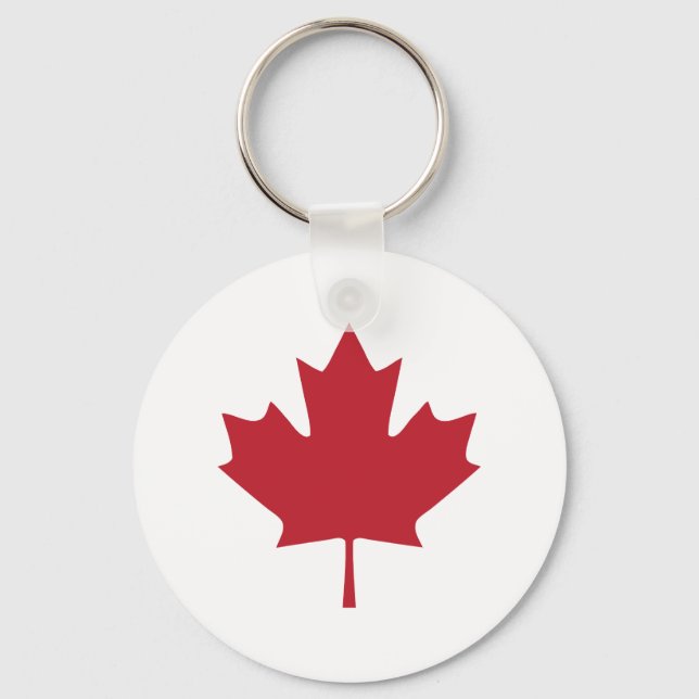 Porte-clés Porte - clé Canada Feuille d'érable (Recto)