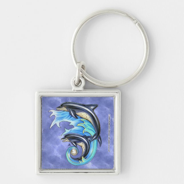 Porte-clés Porte - clé Carré Breeze & Brine (Devant)