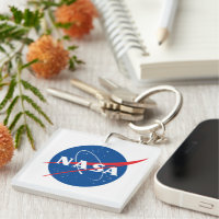 Porte - clé Carré Iconic NASA (Édition de valeur p