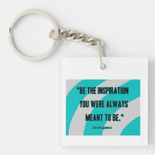 Porte-clés Porte - clé Carré Inspiration